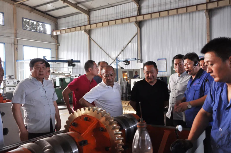 感恩有您，一路同行--熱烈歡迎保定包裝協(xié)會(huì)蒞臨信川參觀指導(dǎo)！