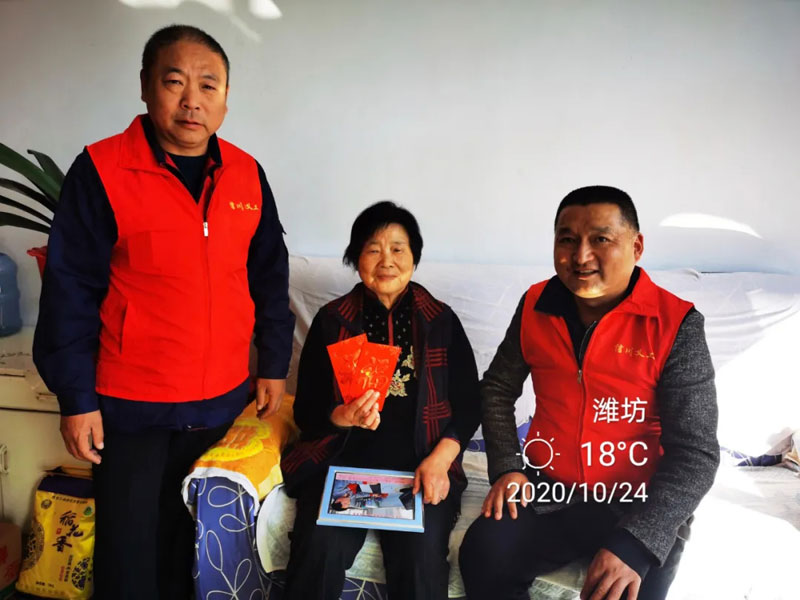 重陽情更濃--信川機械開展重陽節走訪慰問活動