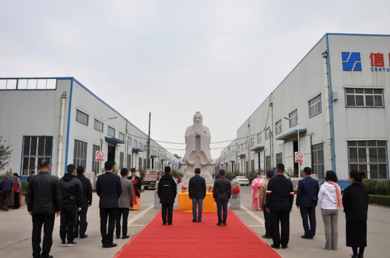 熱烈歡迎華商書院物流包裝聯(lián)盟蒞臨山東天利源參觀交流！