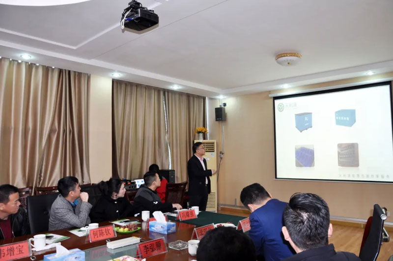 熱烈歡迎華商書院物流包裝聯(lián)盟蒞臨山東天利源參觀交流！